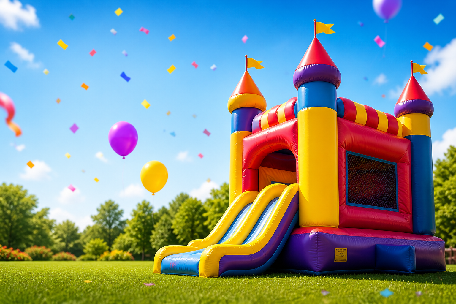 Hüpfburg mieten Wien – bunte Hüpfburg, letofunbox Hüpfburgen